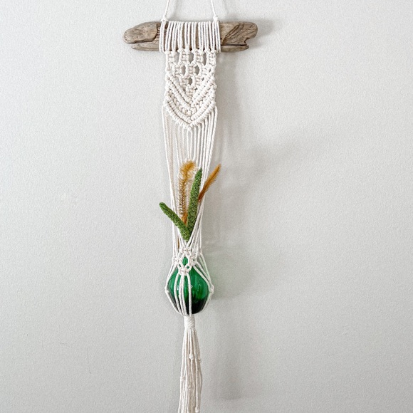 Other - Lark and Loom Drift Wood bud holder with vase